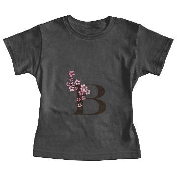 Discover B Botanical Monogram Baby Tees
