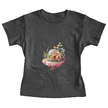 Discover Floral Spring In Full Bloom Baby Tees