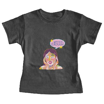 Discover You are enough Baby Tees