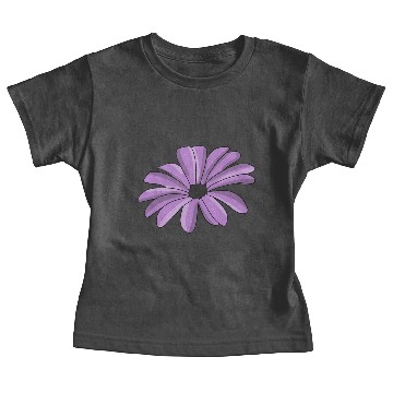Discover Purple Flower Baby Tees