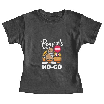 Discover Peanuts Are A No-Go Peanut Allergic Baby Tees