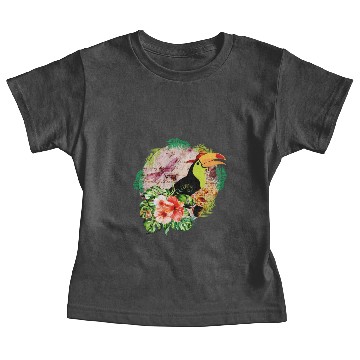 Discover Toucan's Magic - Tropical Bird Witchcraft Baby Tees