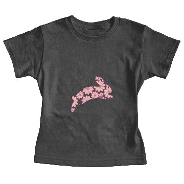 Discover flower easter bunny, mom and me, easter, Baby Tees