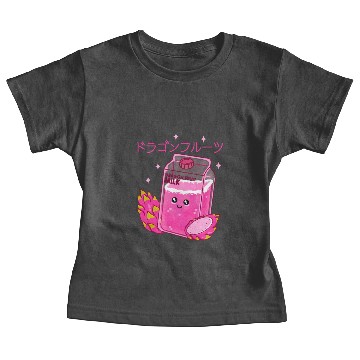 Discover Kawaii Dragon Fruit Milk Baby Tees