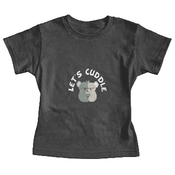Discover Lets Cuddle Koala Funny Cute Bears Baby Tees