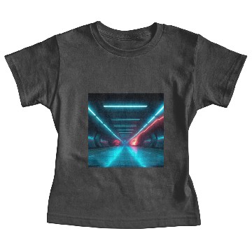 Discover Futuristic Subway Baby Tees