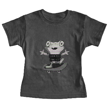 Discover Acab Skater Frog Baby Tees