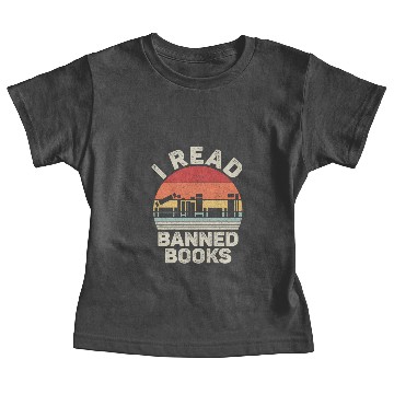 Discover I Read Banned Books Baby Tees