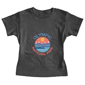 Discover Olympic National Park Baby Tees