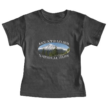 Discover Mount Rainier National Park Baby Tees