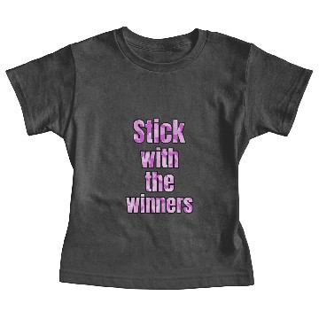 Discover Stick with the Winners purple camo Baby Tees