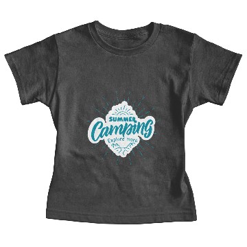 Discover Summer Camping Explore More Baby Tees