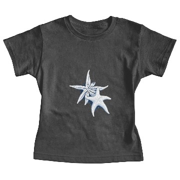 Discover Two starfish ink drawing Baby Tees