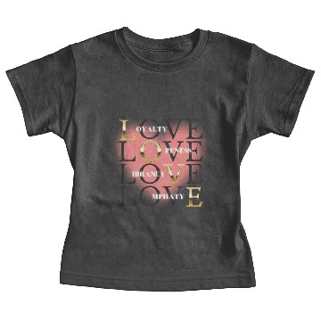 Discover LOVE Motivational Quotes Baby Tees