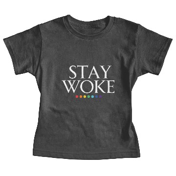 Discover Stay Woke (reverse) Baby Tees