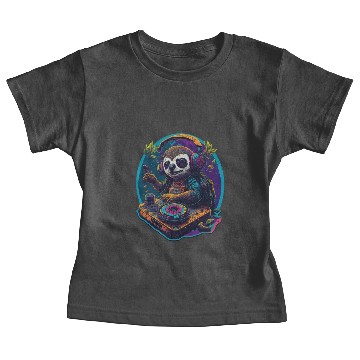 Discover DJ Sloth Baby Tees