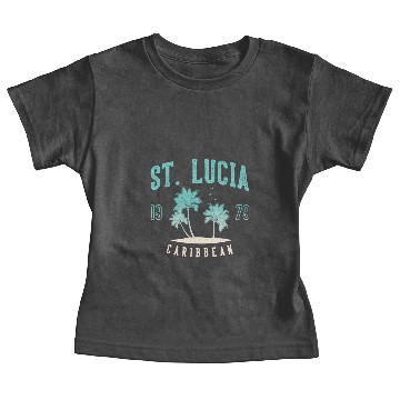 Discover St Lucia Caribbean Baby Tees