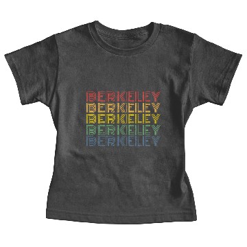 Discover Berkeley California 70S Baby Tees