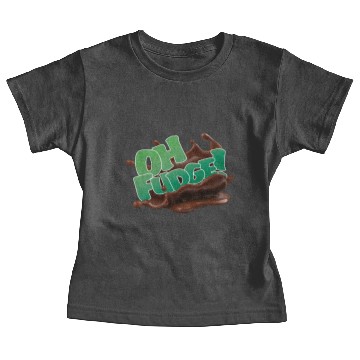 Discover Oh Fudge retro Baby Tees