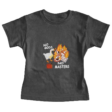 Discover No Gods No Masters Baby Tees