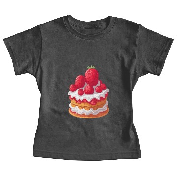 Discover Strawberry Shortcake Dessert Baby Tees