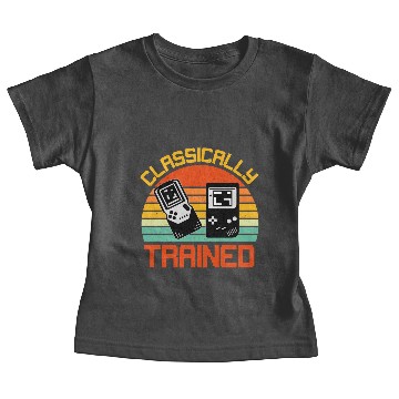 Discover Classically Trained Gaming Baby Tees