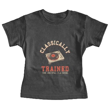Discover Classically Trained Vinyl Record Baby Tees