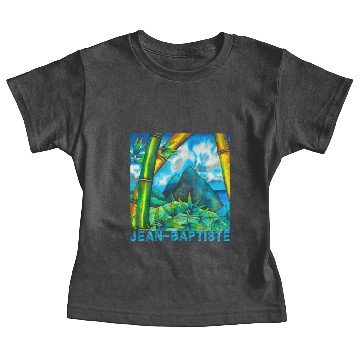 Discover St. Lucia Pitons & Bamboo Baby Tees