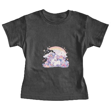 Discover Unicorn Unicorn Rainbow Unicorn Cloud Baby Tees
