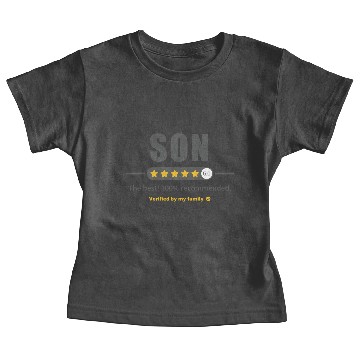 Discover Five Stars Son V2 Baby Tees