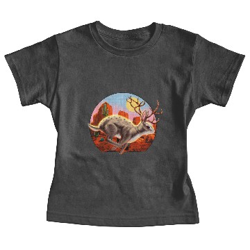 Discover Jackalope Cryptid Rabbit Baby Tees