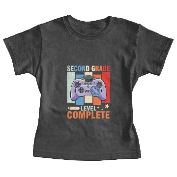 Discover Second Grade Level Complete Gamer Senior Class Of Baby Tees