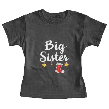Discover Cute Big Sister Christmas Baby Tees