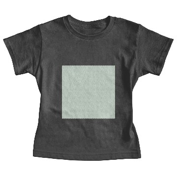 Discover Retro Teal Chevron Pattern Baby Tees