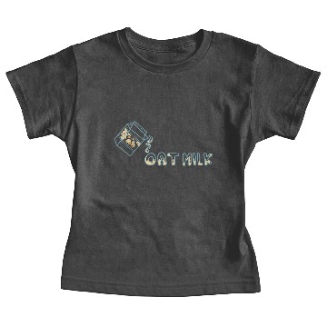 Discover Oat Milk Spilling Baby Tees