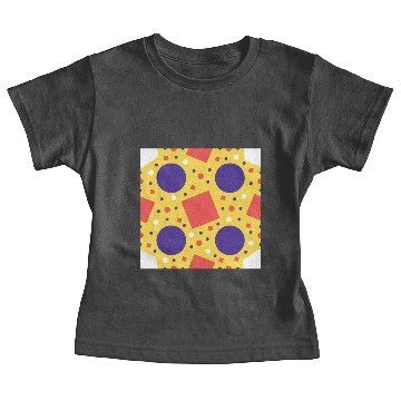 Discover Polka dots pattern design yellow Baby Tees