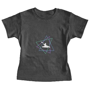 Discover Geometric Kayak Adventure Baby Tees