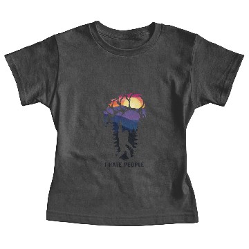 Discover I Hate People Bigfoot Baby Tees