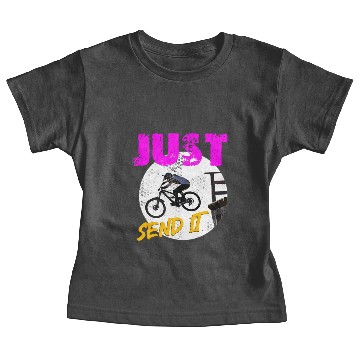 Discover Just Send It Mtb Dropping In Baby Tees