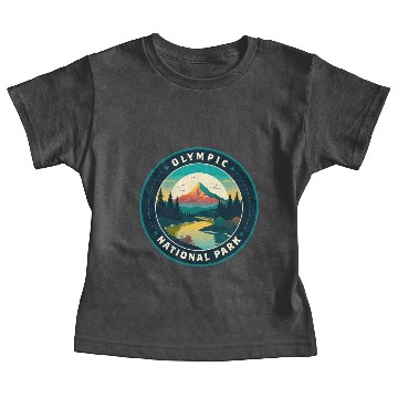 Discover Olympic National Park Baby Tees