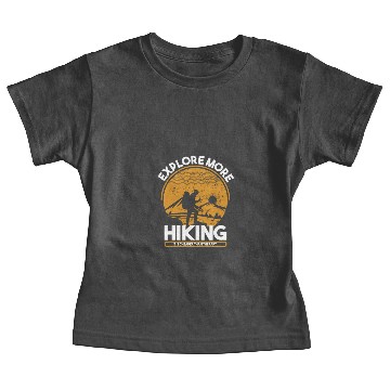 Discover Explore More Hiking Baby Tees