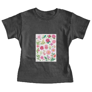 Discover Sunshine and Daffodil Spring Flowers Baby Tees