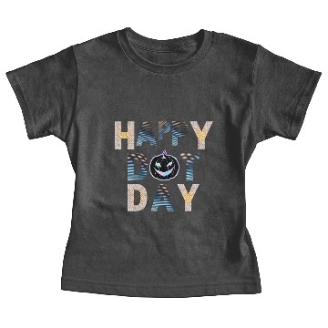 Discover Happy dot day pumpkin polka dot Baby Tees