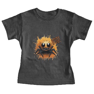 Discover Halloween cute scary spider. Spider Power Baby Tees