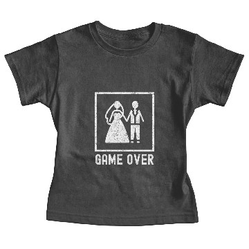 Discover Game Over Wedding Baby Tees