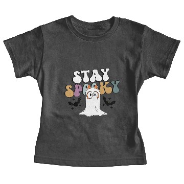 Discover BlueyDad Stay Spooky Funny Baby Tees