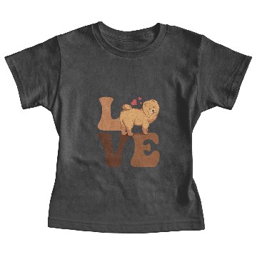 Discover Chow Chow Dog LOVE Baby Tees