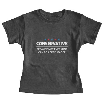 Discover Conservative Republican Freeloader Baby Tees