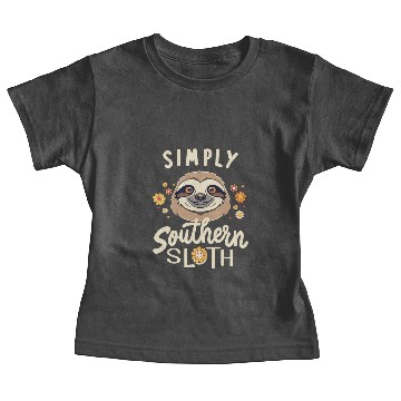 Discover Simply southern sloth Baby Tees