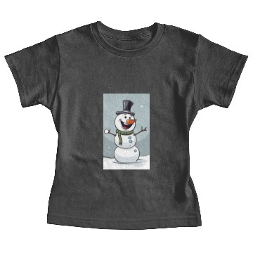 Discover Frosty Snowman Baby Tees